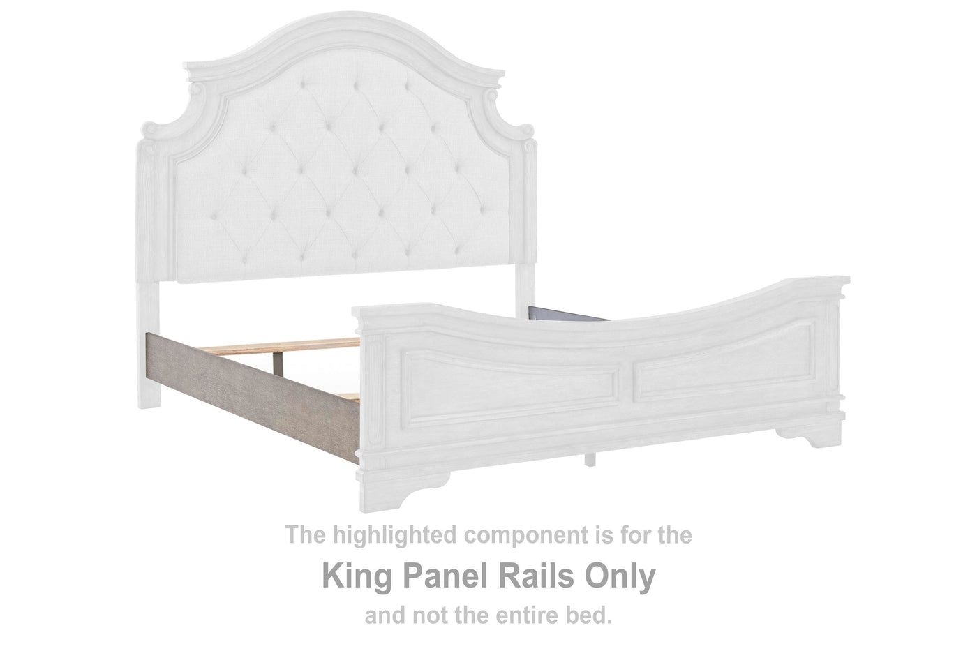 Lodenbay King Panel Rails with Roll Slats