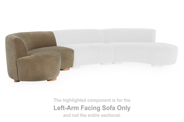 LaraRosa Left-Arm Facing Sofa