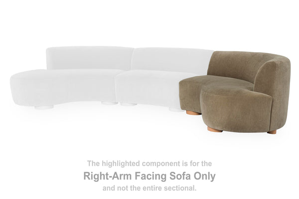LaraRosa Right-Arm Facing Sofa