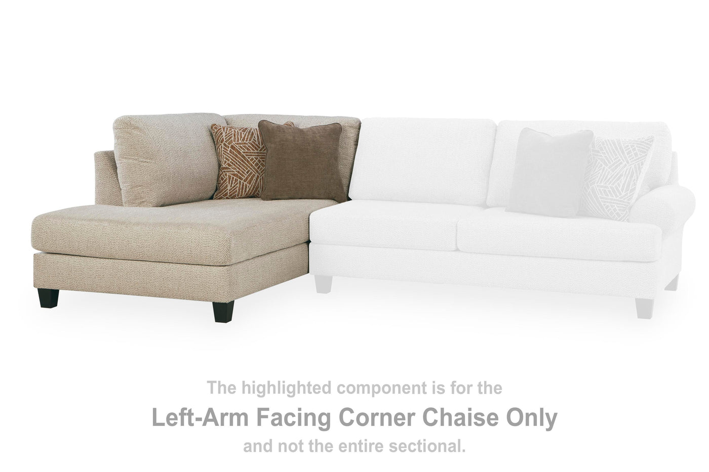 Steelwater Retreat Left-Arm Facing Corner Chaise
