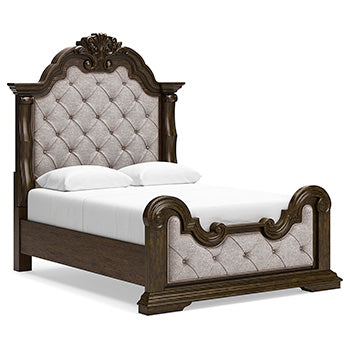 Maylee Queen Upholstered Panel Headboard